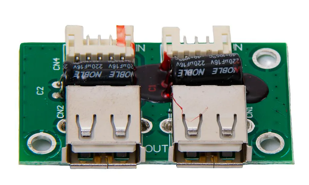 970 USB 2.0 HUB PCBA тип A Jack X2 для подключения сенсорной панели и MSR к ПК для Poscenter EVA-150 / EVA-150 Lite